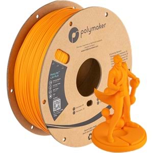PolyLite LW-PLA Filament Parlak Turuncu – Hafif ve Stabil 3D Baskı