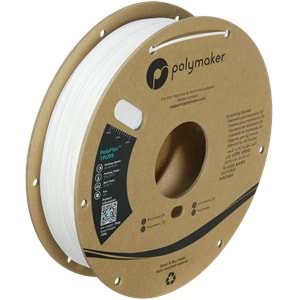 PolyFlex TPU95 Filament Beyaz – Esnek 3D Baskı