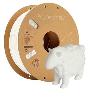 PolyTerra PLA Filament Pamuk Beyaz - 1 kg 1.75mm