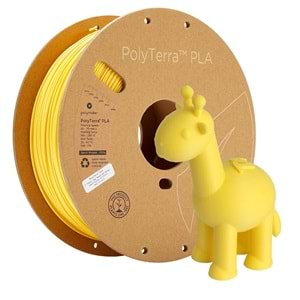 PolyTerra PLA Filament Savana Sarı - 1 kg 1.75mm