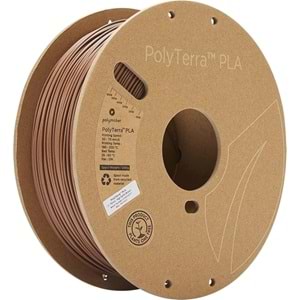 PolyTerra PLA Filament Toprak Kahverengi - 1 kg 1.75mm