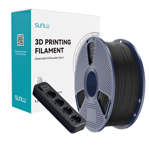 Sunlu ABS-FR Filament Siyah - 1 kg 1.75mm