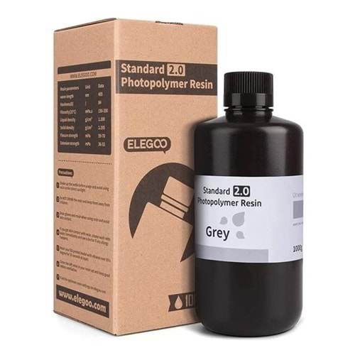 ELEGOO Standart 2.0 Reçine Gri