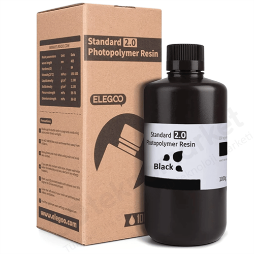 ELEGOO Standart 2.0 Reçine Siyah