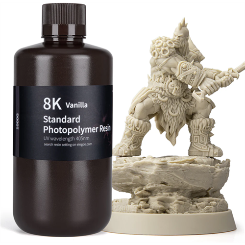 ELEGOO 8K Standart Fotopolimer Reçine Vanila 1 Kg