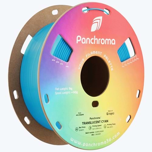 Panchroma PLA Translucent Filament Camgöbeği