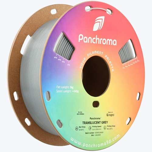 Panchroma PLA Translucent Filament Gri