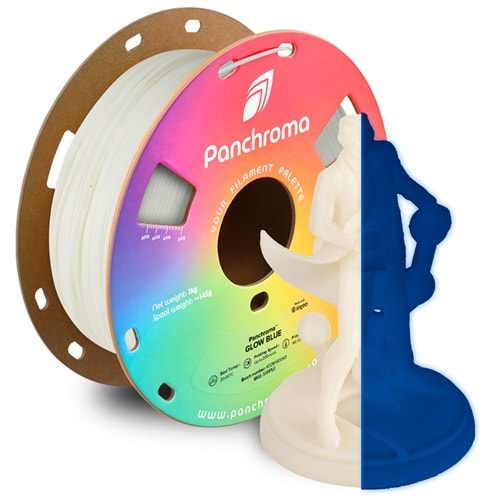 Panchroma PLA Filament Glow Mavi - 1 kg 1.75mm
