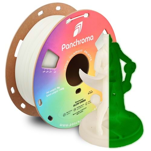 Panchroma PLA Filament Glow Yeşil - 1 kg 1.75mm