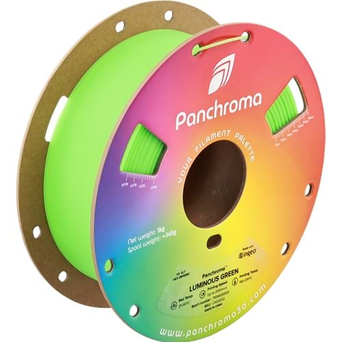 Panchroma PLA Luminous Filament Yeşil - 1 kg 1.75mm