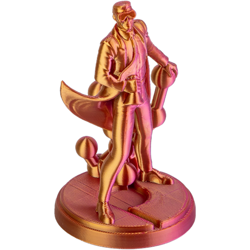 Panchroma Dual Silk Banquet PLA Filament | Altın - Macenta
