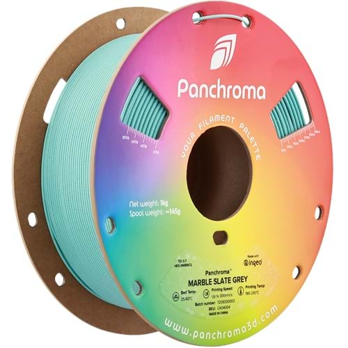 Panchroma PLA Marble Filament Arduvaz Gri - 1 kg 1.75mm
