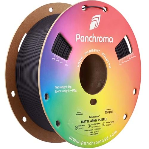 Panchroma PLA Filament Mat Askeri Mor – 1 kg 1.75mm