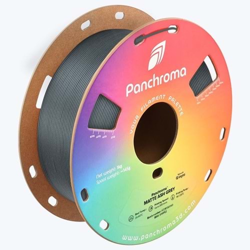 Panchroma PLA Filament Mat Kül Gri – 1 kg 1.75mm