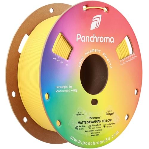 Panchroma PLA Filament Mat Savana Sarı – 1 kg 1.75mm