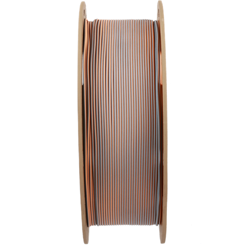 Panchroma PLA Dual Filament Mat Flu Turuncu (Gri - Turuncu) - 1 kg 1.75mm