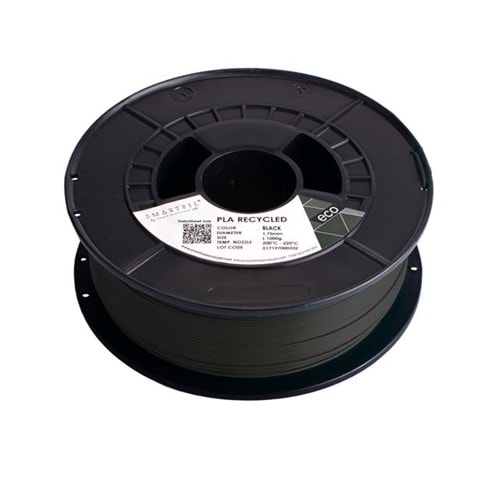 Smartfil PLA Recycled Filament Siyah - 1 kg 1.75mm