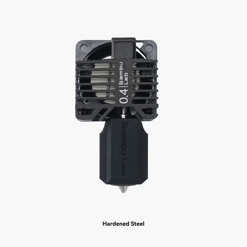 Bambu Lab P1 Serisi 0.4mm Hotend Sertleştirilmiş Çelik Nozzle Seti