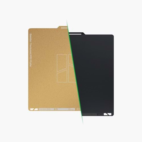 Bambu Lab Pürüzsüz ve Dokulu Çift Taraflı PEI Tabla | X1, X1C, P1S, A1, X1E