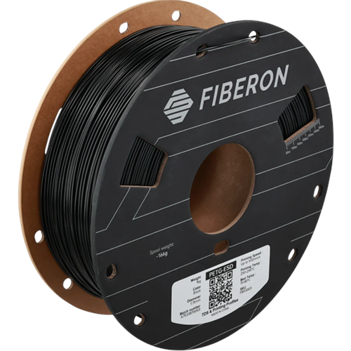 Fiberon PETG-ESD Siyah Filament - 1 kg 1.75mm