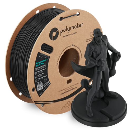 Polymaker PLA Pro Filament Siyah - 1kg 1.75mm
