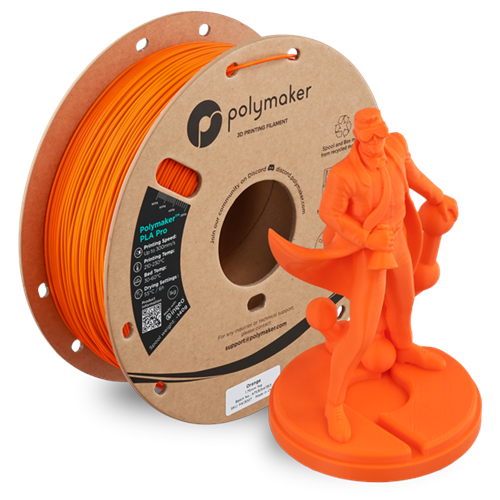 Polymaker PLA Pro Filament Turuncu - 1kg 1.75mm