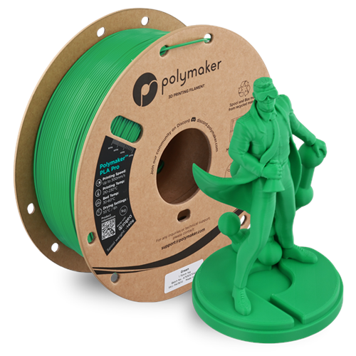 Polymaker PLA Pro Filament Yeşil - 1kg 1.75mm