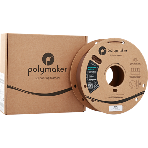 Polymaker HT-PLA Filament Kahverengi