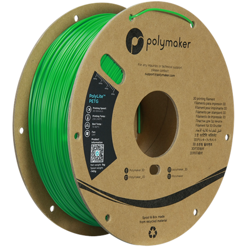 PolyLite PETG Filament Yeşil – 1 kg 1.75mm