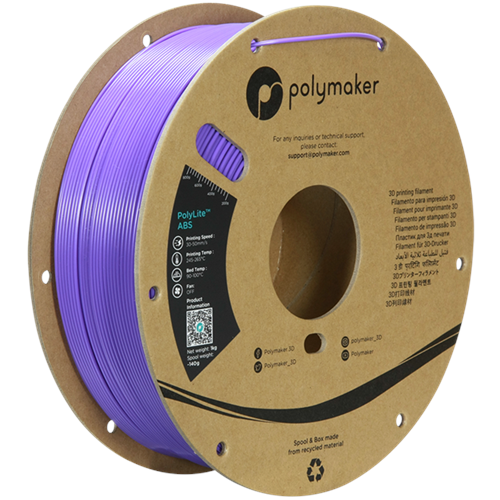 PolyLite ABS Filament Mor – Dayanıklı ve Profesyonel 3D Baskı