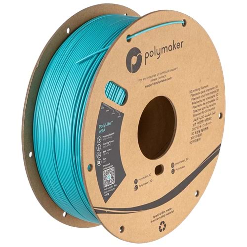 PolyLite ASA Filament Camgöbeği – UV Dayanımlı 3D Baskı