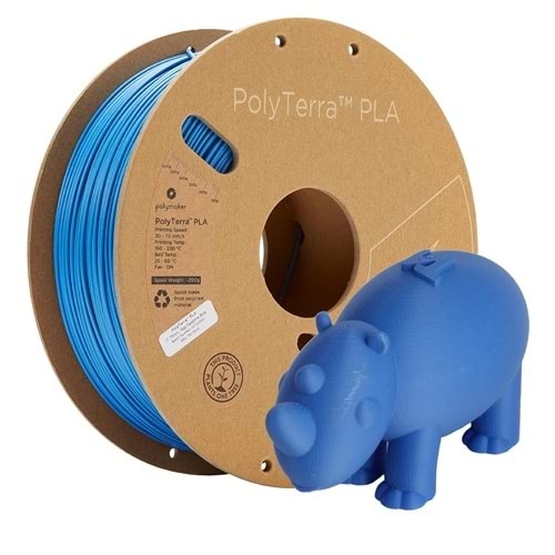 PolyTerra PLA Filament Safir Mavi - 1 kg 1.75mm