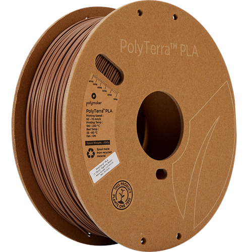 PolyTerra PLA Filament Askeri Kahverengi - 1 kg 1.75mm