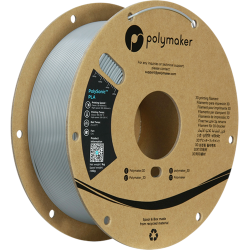 PolySonic PLA Pro Yüksek Hızlı Filament Gri
