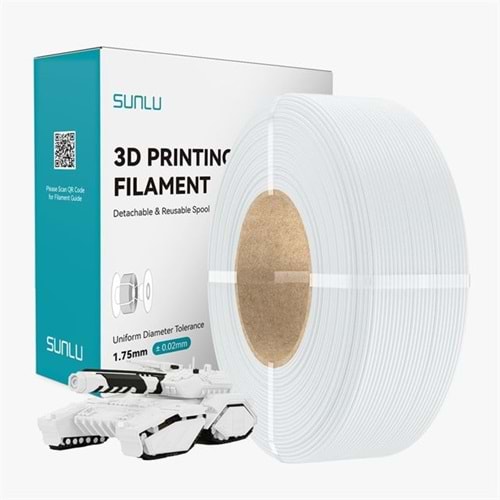 Sunlu Refill PLA Seramik - 1kg 1.75mm