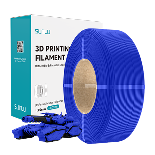 Sunlu Refill PLA Klein Mavi - 1kg 1.75mm