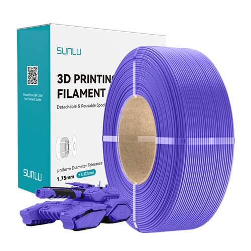 Sunlu Refill PLA Lavanta Mor - 1kg 1.75mm