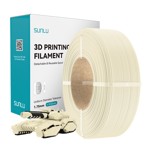 Sunlu Refill PLA Kemik Beyaz - 1kg 1.75mm