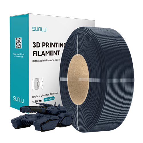 Sunlu Refill PLA Gece Yarısı - 1kg 1.75mm