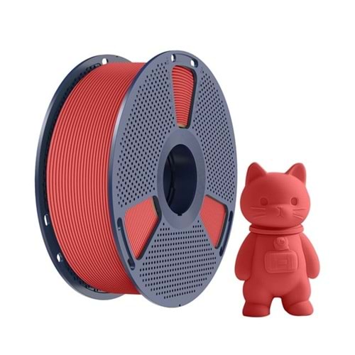 SUNLU PLA Mat Filament Kırmızı 1kg 1.75mm