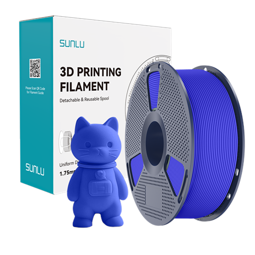 Sunlu PLA Mat Filament Mavi - 1 kg 1.75mm