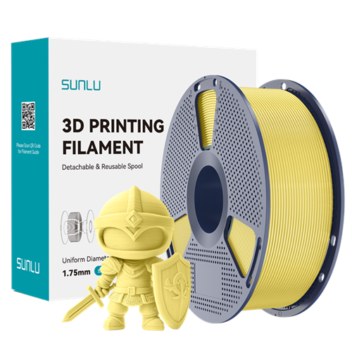 Sunlu PLA Filament Limon Sarı - 1 kg 1.75mm