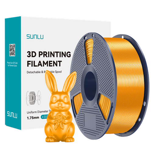 Sunlu Silk PLA+ Filament Pirinç - 1kg 1.75mm
