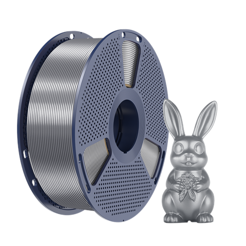 Sunlu Silk PLA+ Filament Gri - 1kg 1.75mm