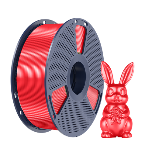 Sunlu Silk PLA+ Filament Kırmızı - 1kg 1.75mm