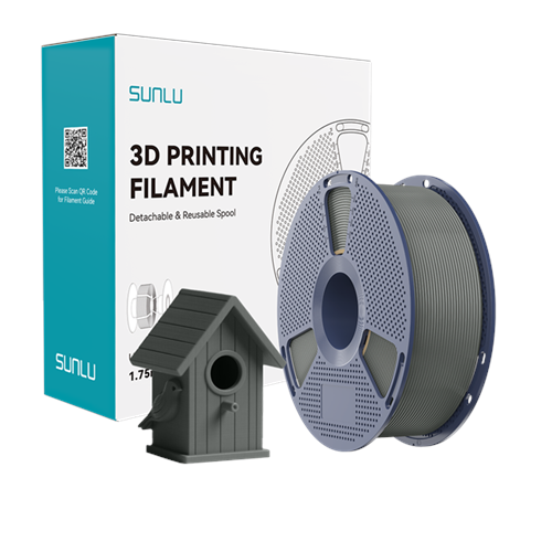 Sunlu ASA Filament Gri - 1 kg 1.75mm
