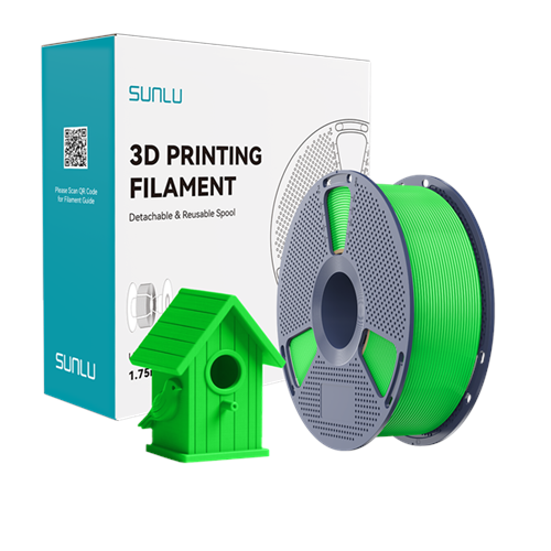 Sunlu ASA Filament Yeşil - 1 kg 1.75mm