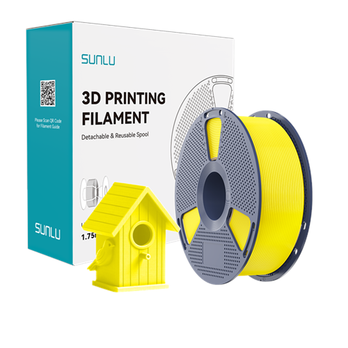 Sunlu ASA Filament Sarı - 1 kg 1.75mm