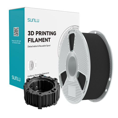 Sunlu PA12-CF Filament Siyah - 1 kg 1.75mm