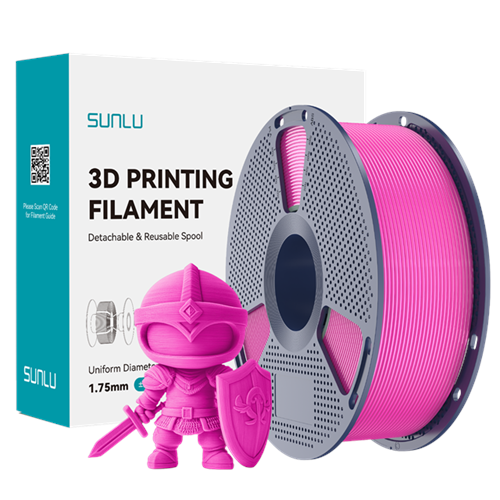 Sunlu PLA+ 2.0 Filament Macenta - 1kg 1.75mm